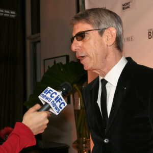 Richard Belzer being interviewed