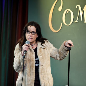 Janeane Garofalo doing stand up