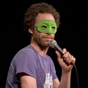 Jon Glaser on stage