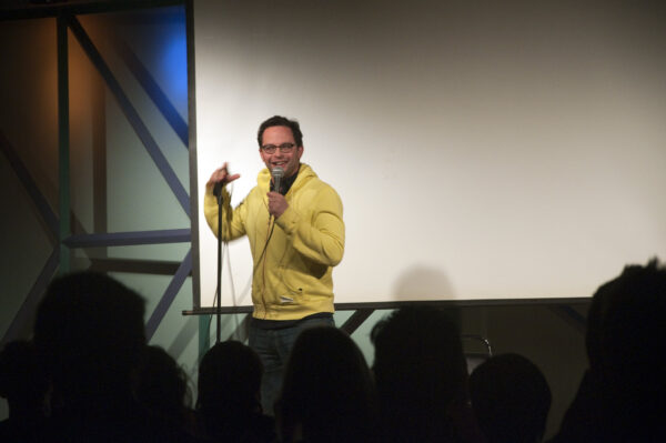 Nick Kroll doing stand up