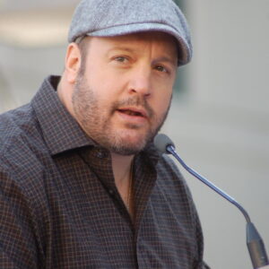 Kevin James giving a speech